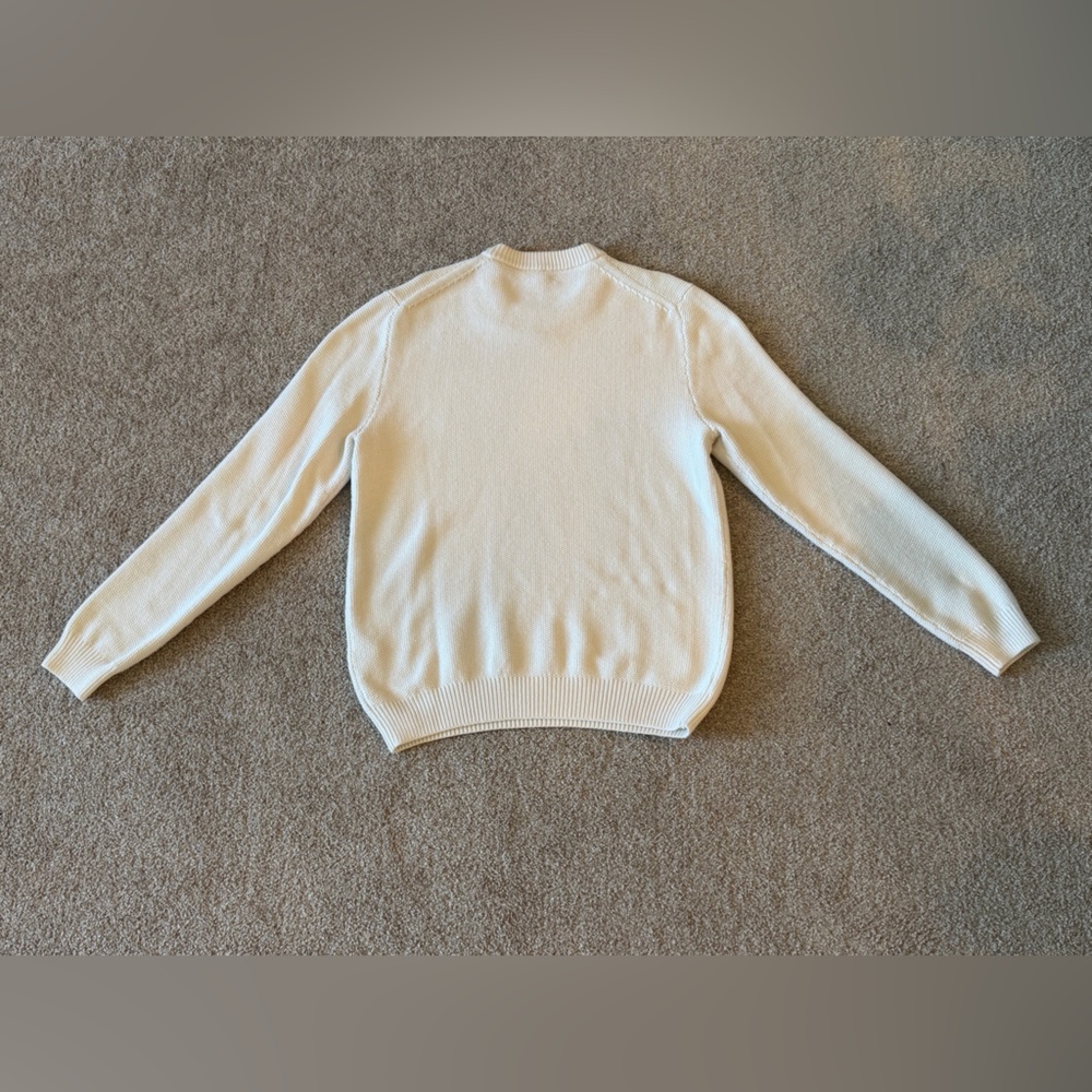 Reiss Off-White Textured Knit Sweater